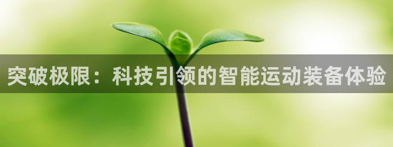 意昂体育4招商：突破极限：科技引领的智能运动装备体验