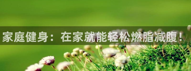意昂4神州：家庭健身：在家就能轻松燃脂减腹！