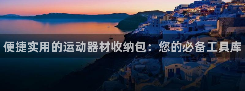 意昂4集团E.ON：便捷实用的运动器材收纳包：您的必备工具库