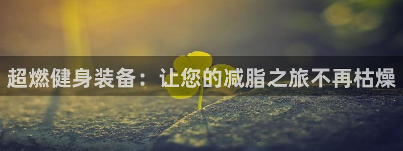 意昂体育4平台注册要钱吗是真的吗：超燃健身装备：让您的减脂之